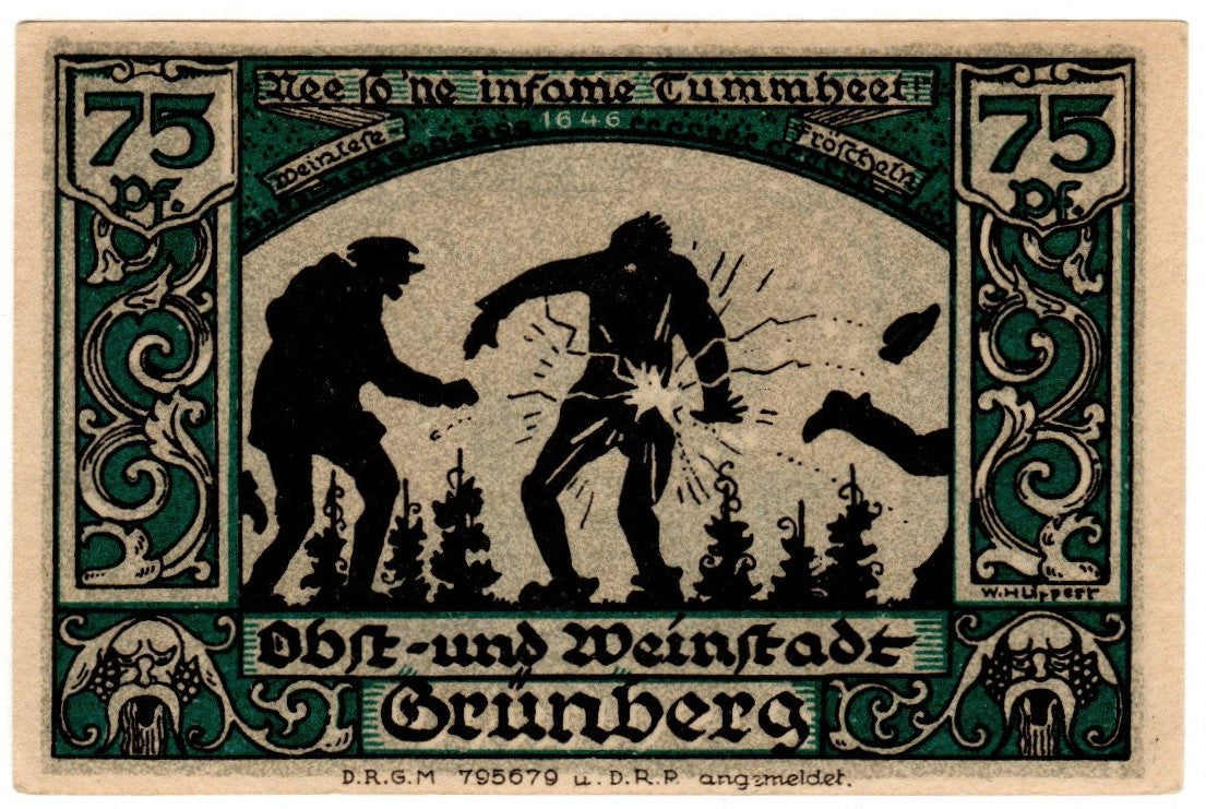 Cegiełka 20 zł, GRINEGORA, na wydanie katalogu bonów Grunberg i Bachnotów