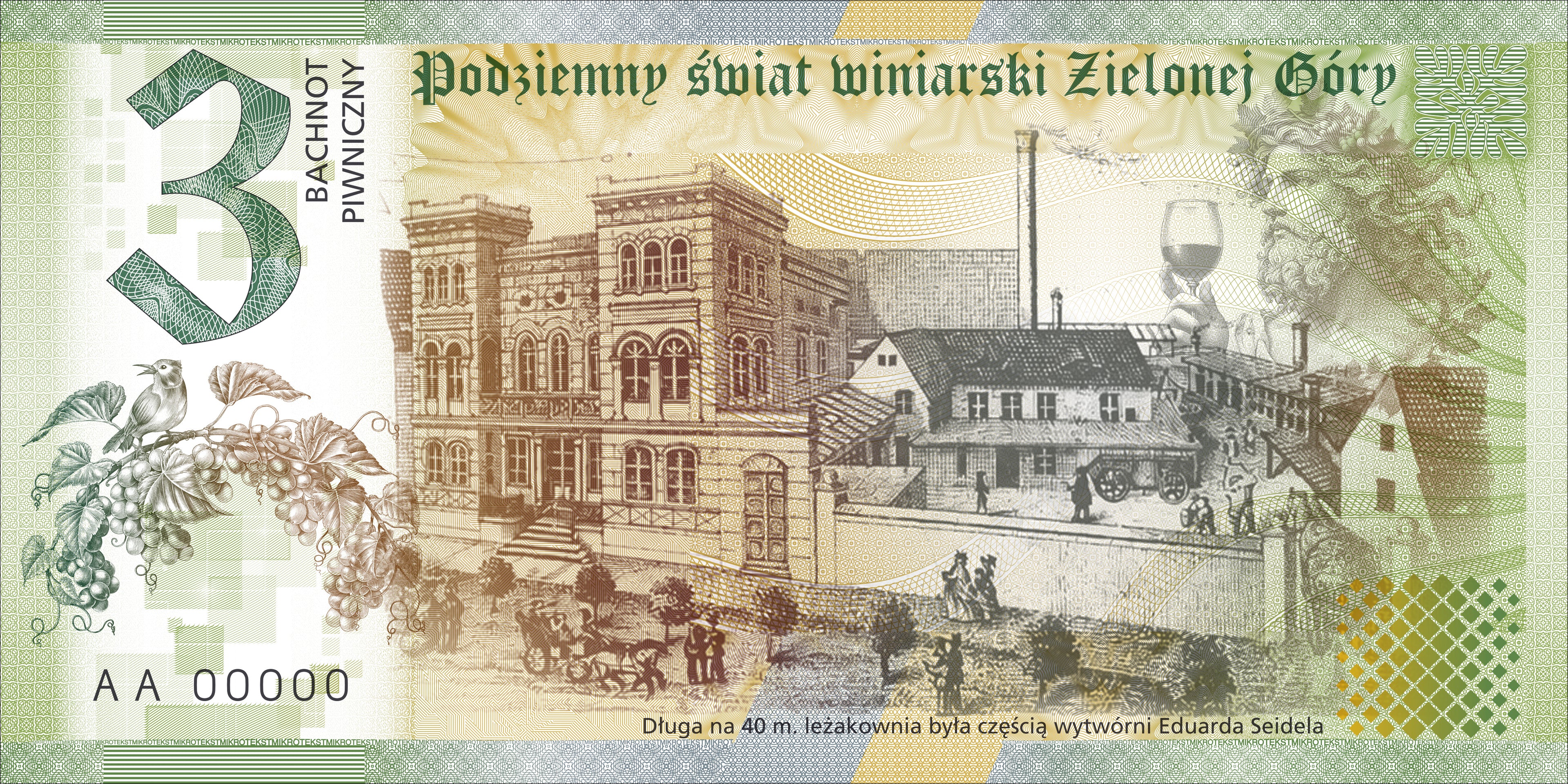 3 Bachnoty piwniczne - Sala Szeptów