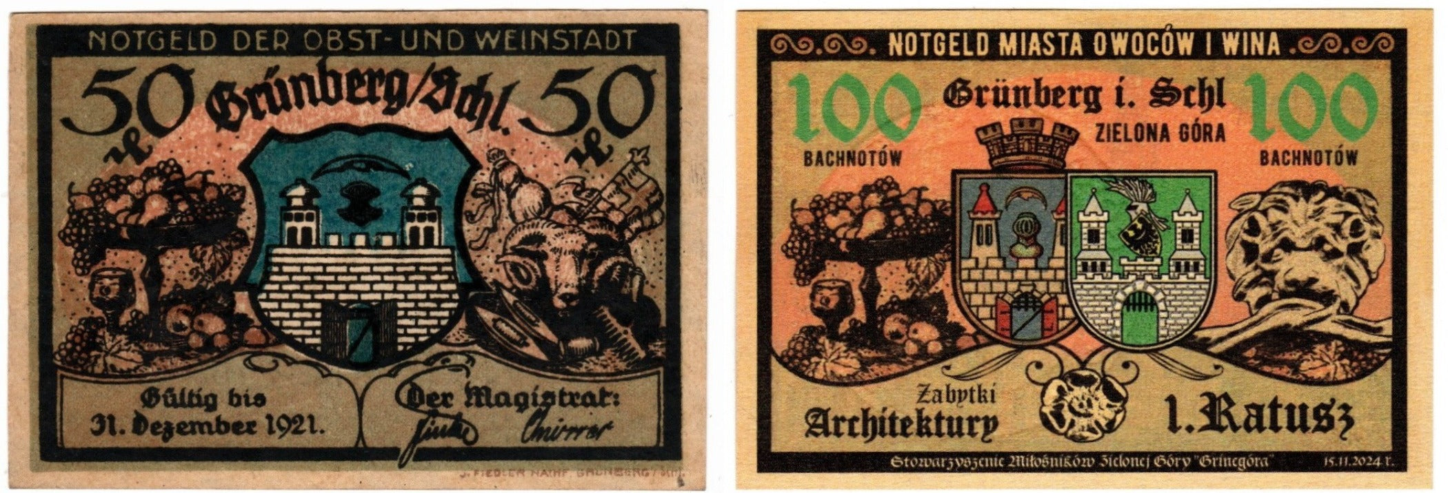 Bachnoty RATUSZ (Banknoty Bachusa)