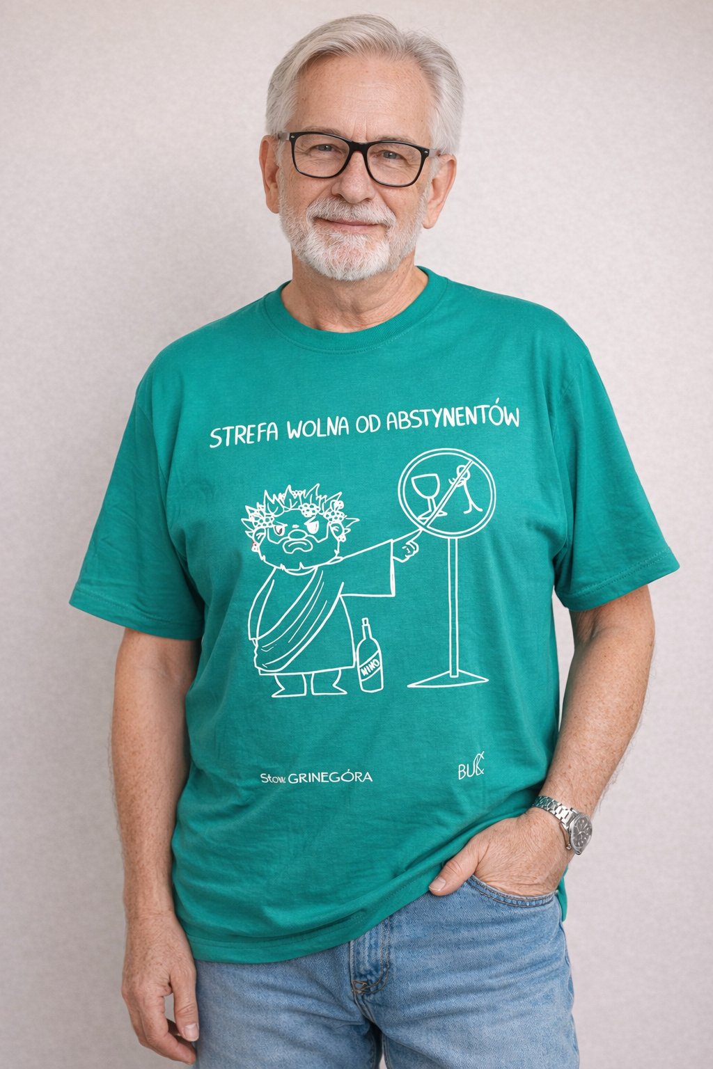 T - shirt BACHUS - ABSTYNENCI - dostępne od ręki