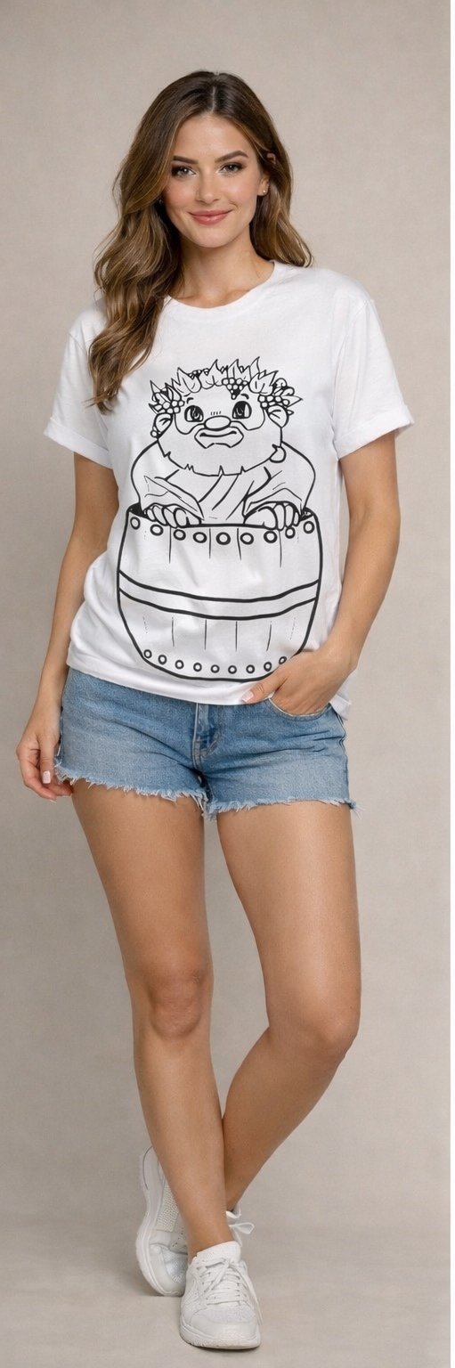 T - shirt BACHUS w beczce, dwustronna, dostępna od ręki