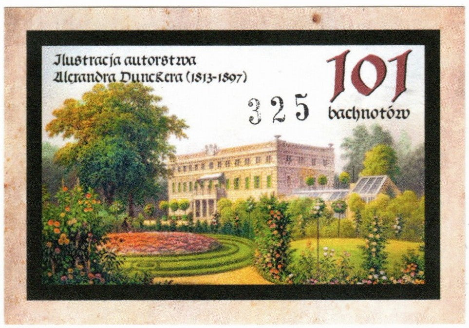 Bachnoty PAŁAC W ZATONIU (Banknoty Bachusa)