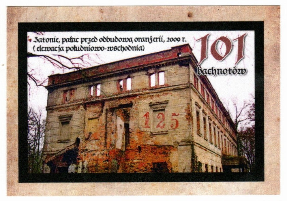 Bachnoty PAŁAC W ZATONIU (Banknoty Bachusa)