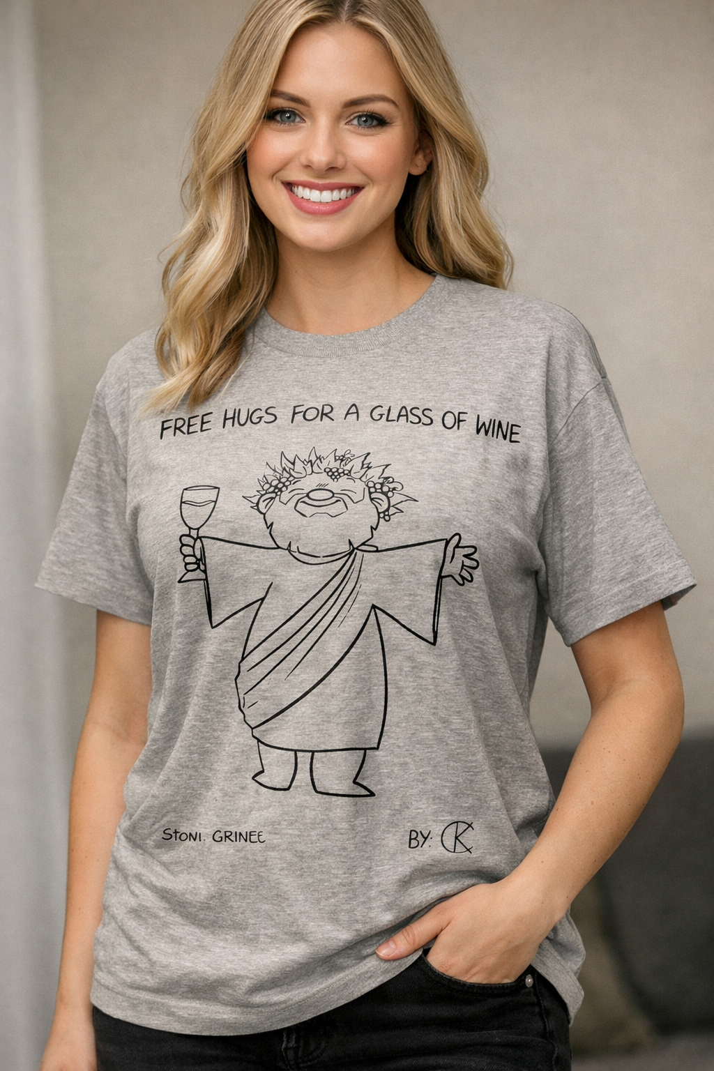 T - shirt BACHUS - FREE HUGS - dostępne od ręki