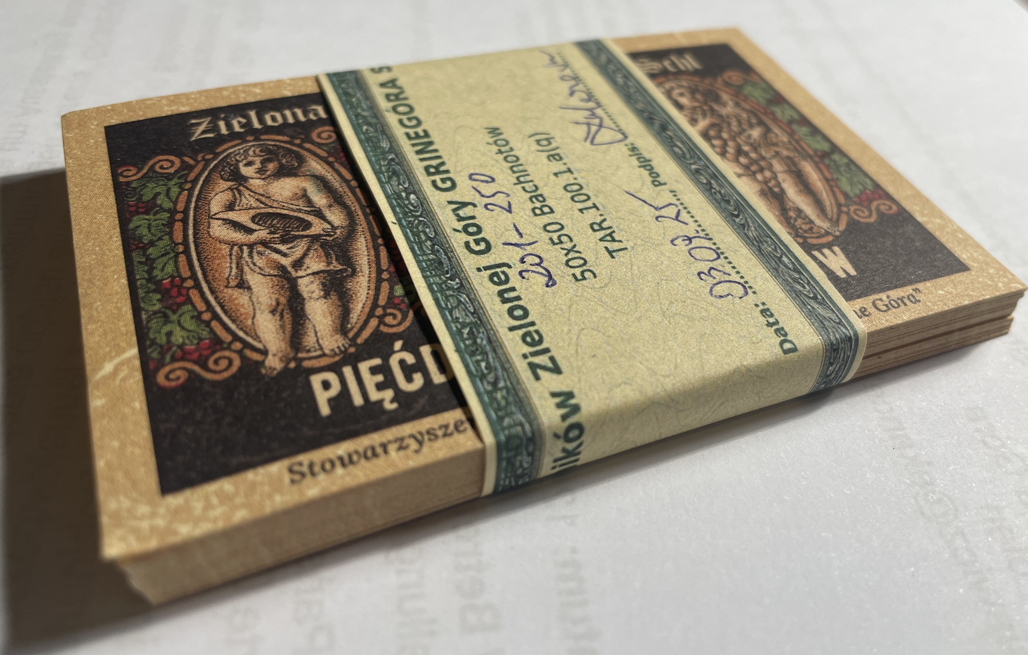 Ostatnia PACZKA 50x50 Bachnotów z emisji Winobranie 2024