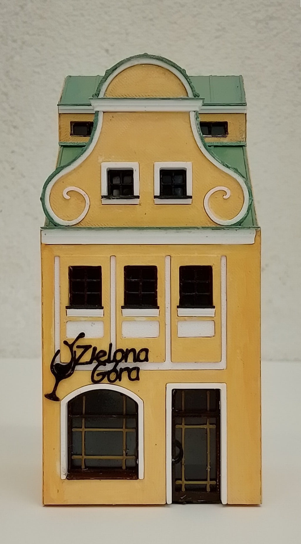 Makieta kamieniczki przy ul. Stary Rynek 2 w Zielonej Górze