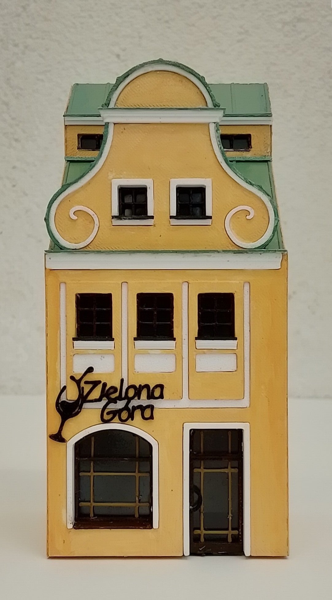 Makieta kamieniczki przy ul. Stary Rynek 2 w Zielonej Górze