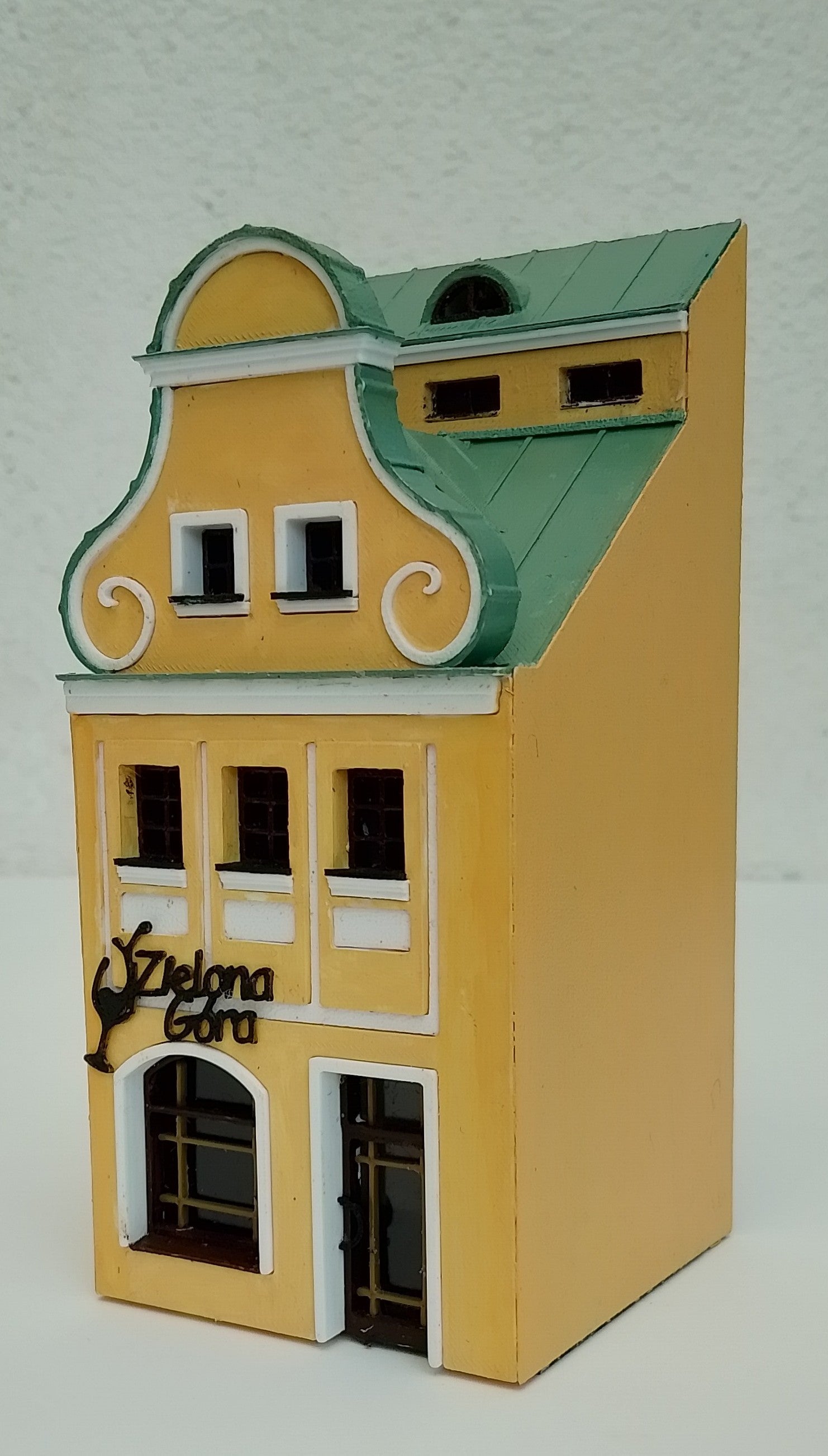 Makieta kamieniczki przy ul. Stary Rynek 2 w Zielonej Górze