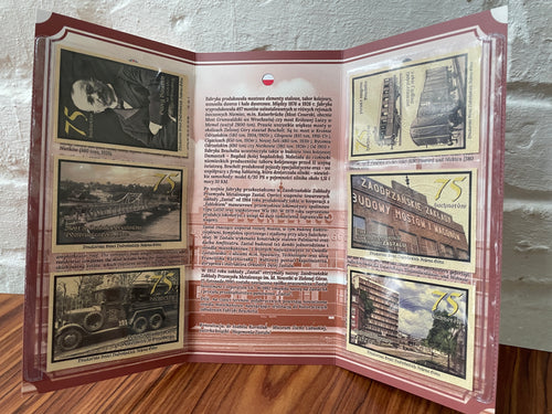 Wnętrze folderu z Bachnotami 