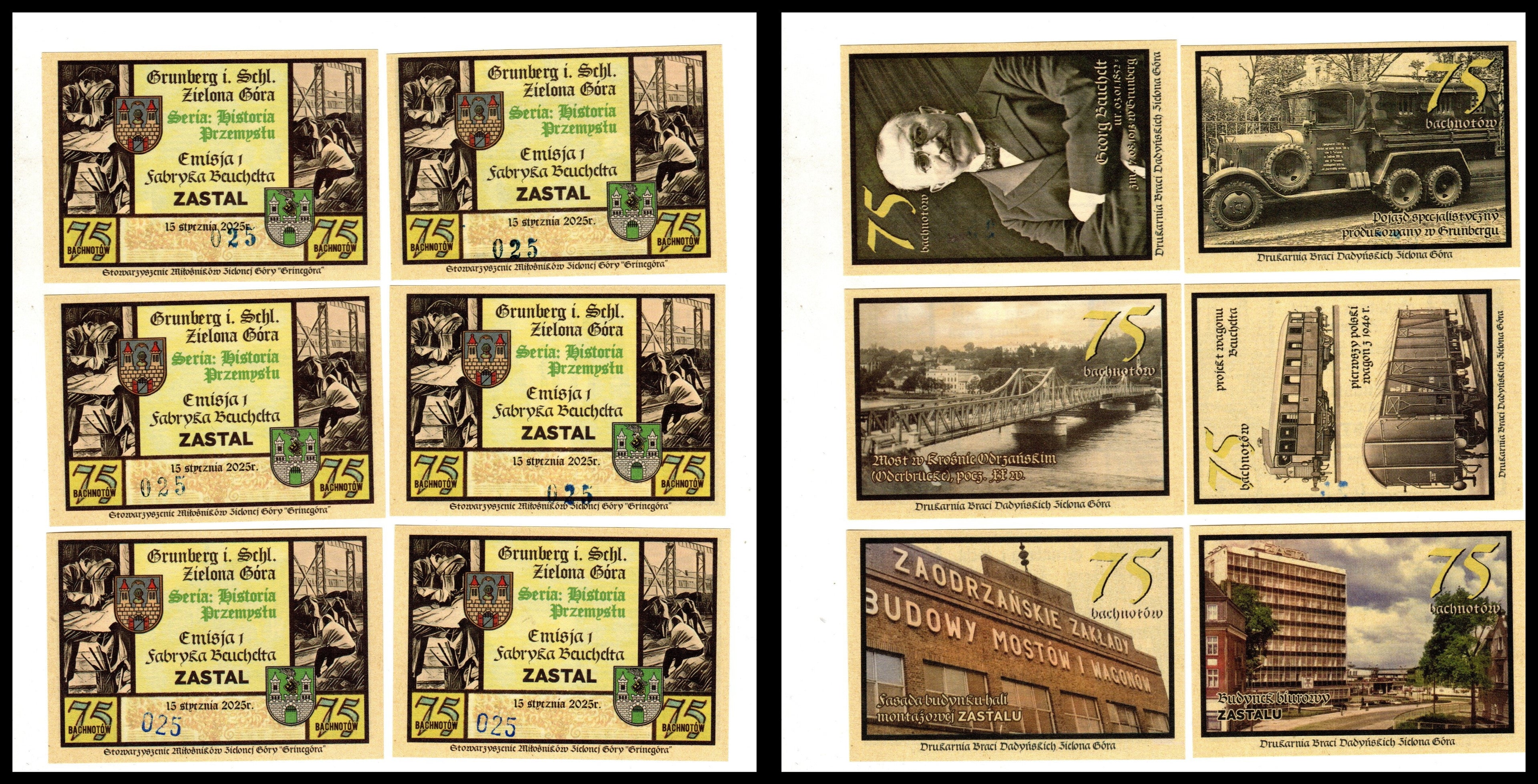 Bachnoty ZASTAL (Banknoty Bachusa)