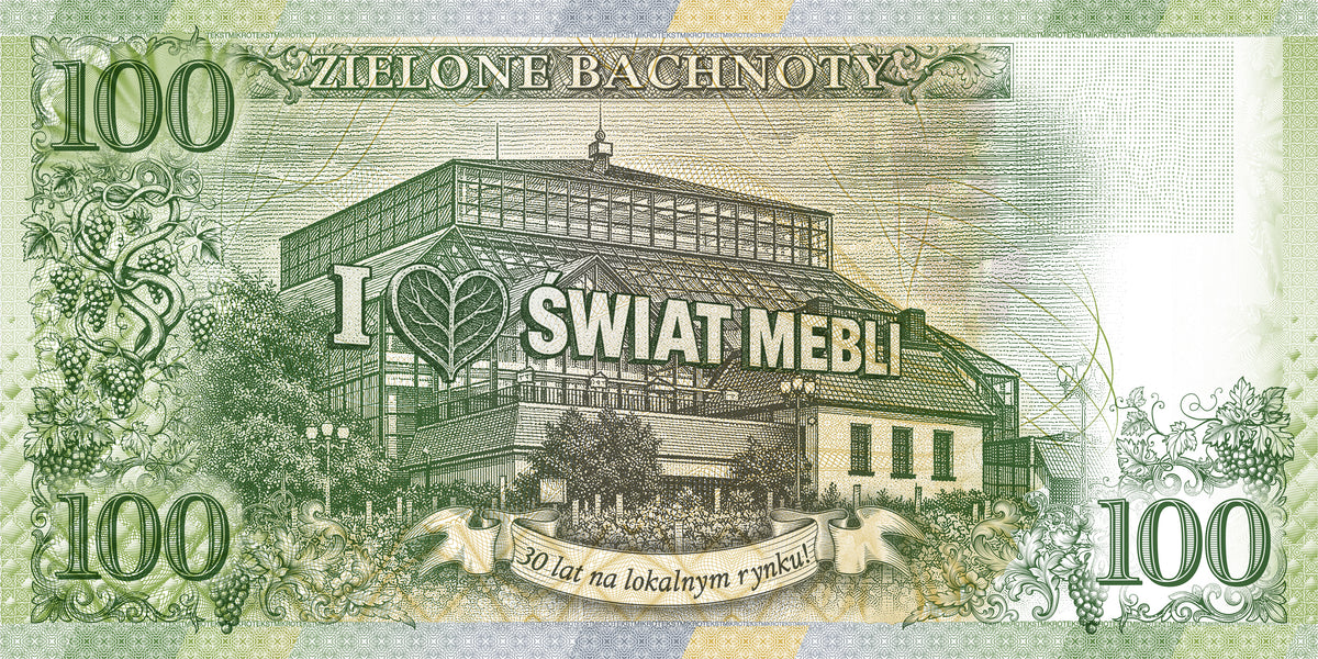 Pełny zestaw Zielonych Bachnotów 1 emisji - jedyna w kraju lokalna waluta obiegowa!