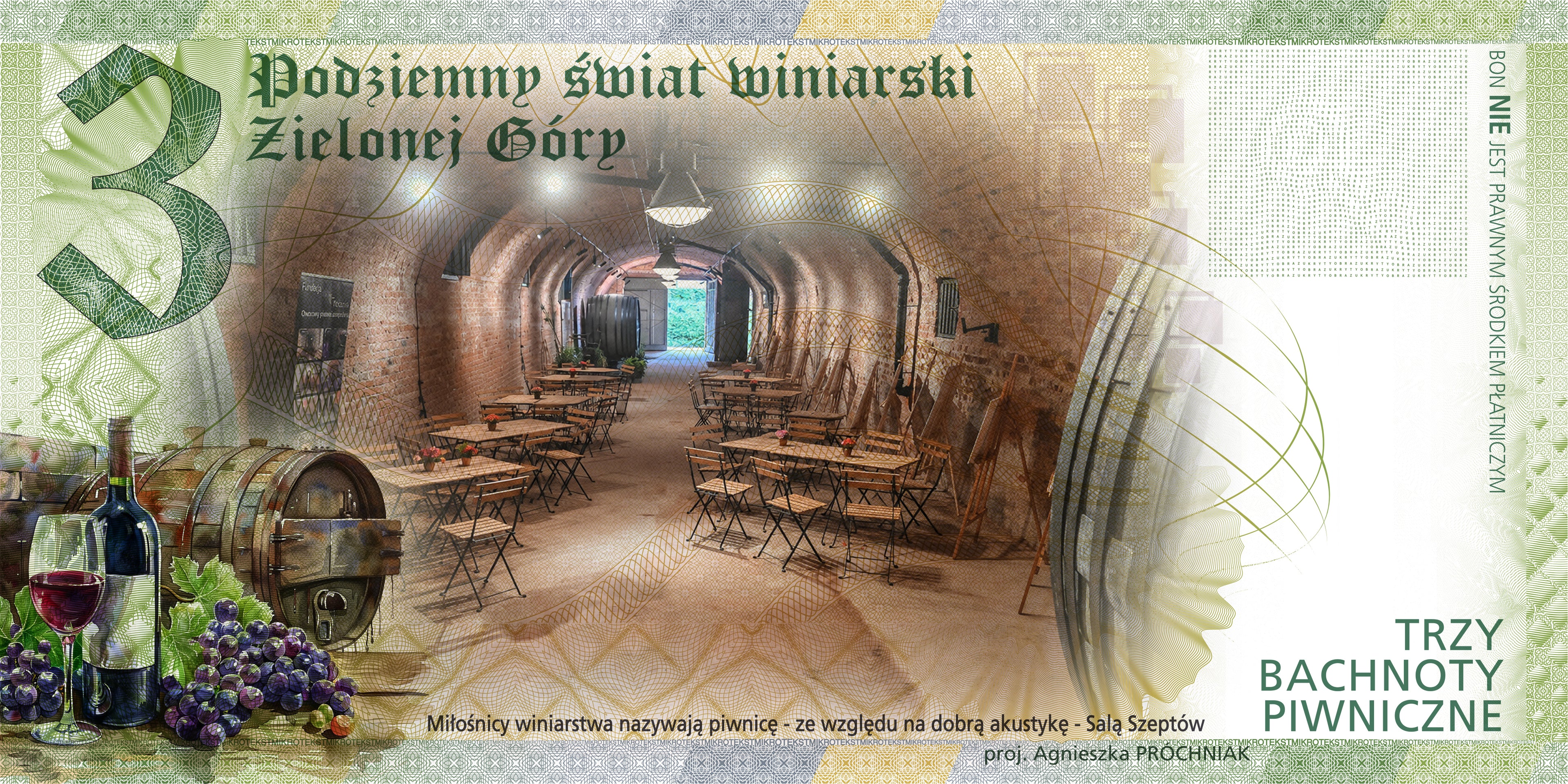 3 Bachnoty piwniczne - Sala Szeptów