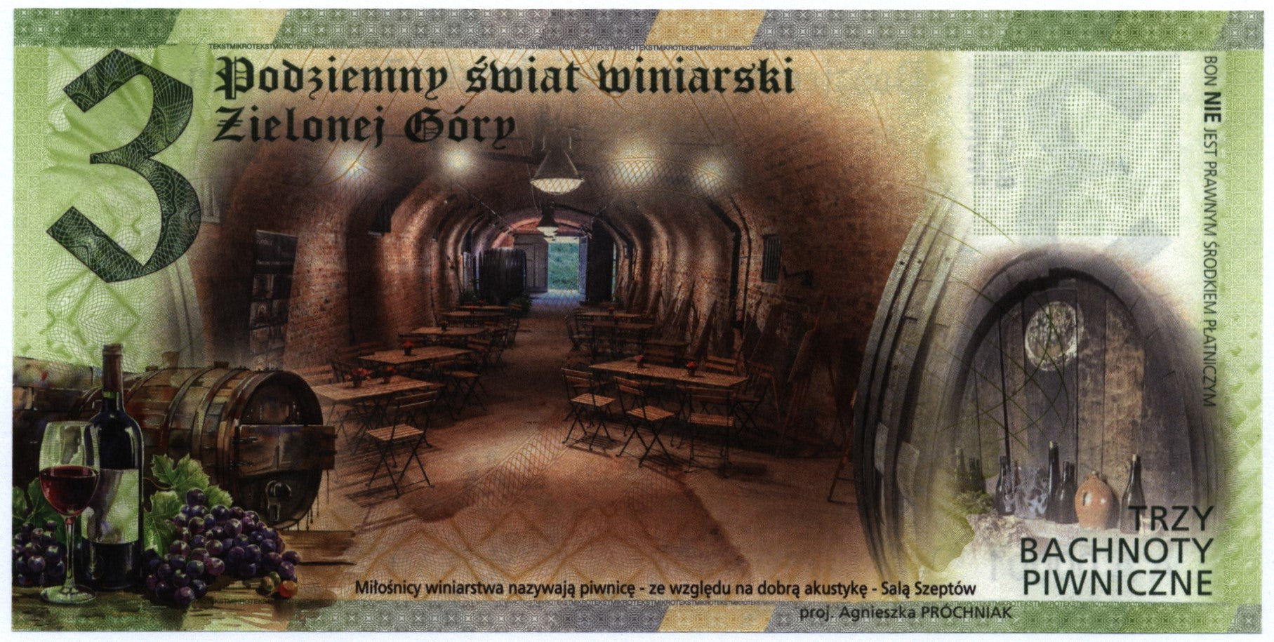 3 Bachnoty piwniczne - Sala Szeptów