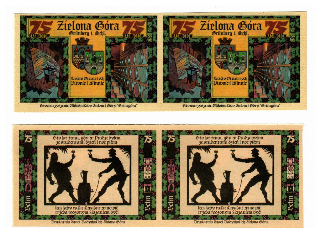 Bachnoty - Święto Otwartych Winnic i Piwnic - (Banknoty Bachusa)