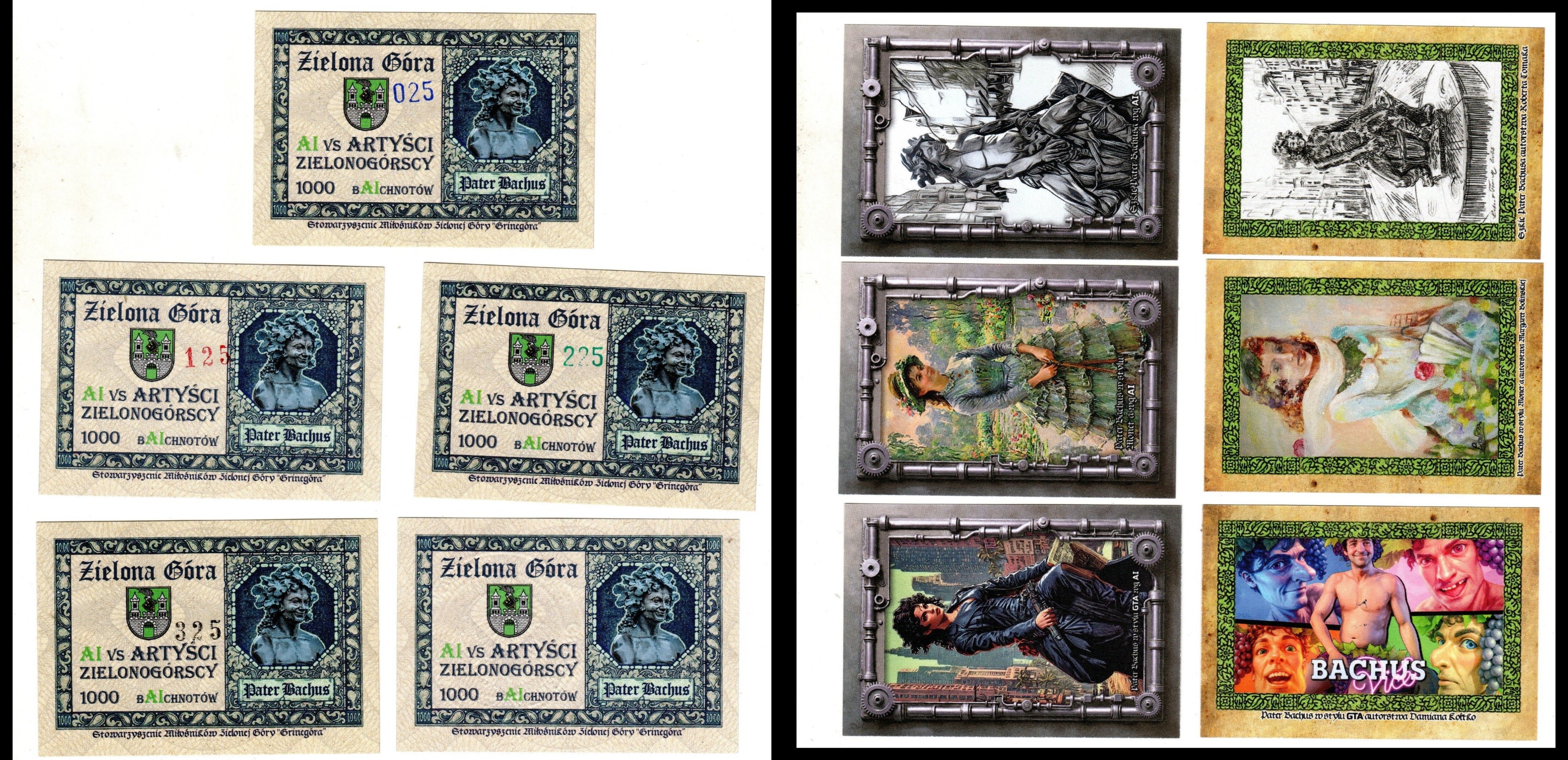 Bachnoty bAIchusiki - Pater Bachus (Banknoty Bachusa)