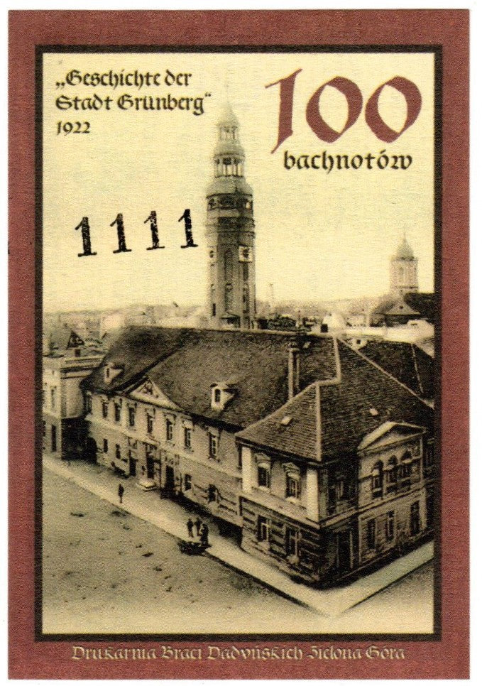 PACZKA z SOLIDEM 1111 - Bachnoty RATUSZ (Banknoty Bachusa)