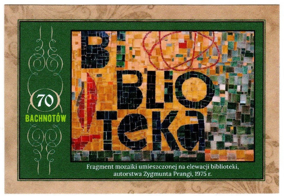 Bachnoty NORWID BIBLIOTEKA (Banknoty Bachusa)