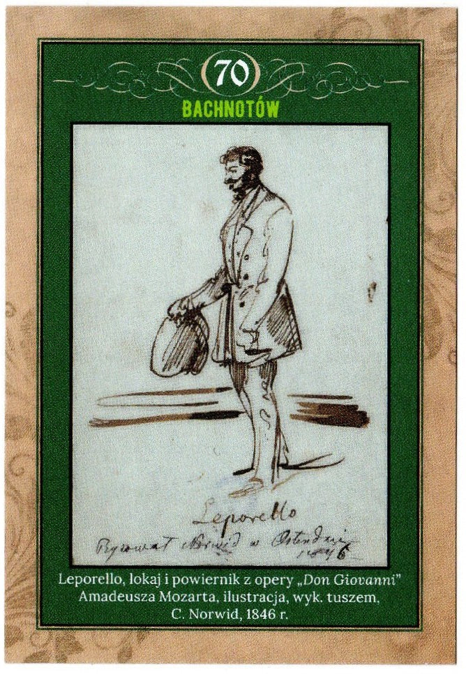 Bachnoty NORWID BIBLIOTEKA (Banknoty Bachusa)